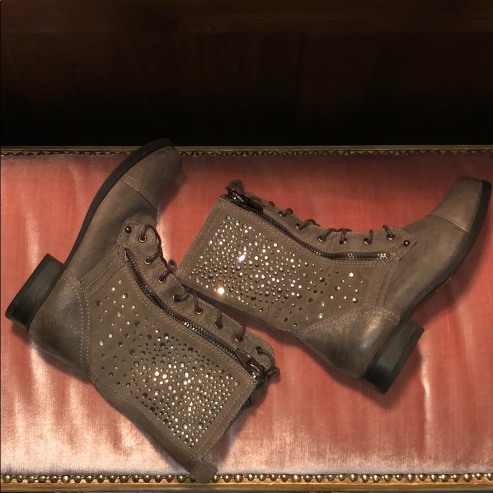 Aldo Umvoti Brown Leather/Suede Boot Size 7